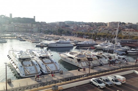 Yachts à Cannes