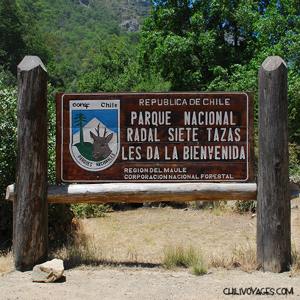 parque nacional Radal Siete Tazas