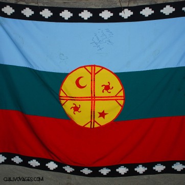 drapeau Mapuche